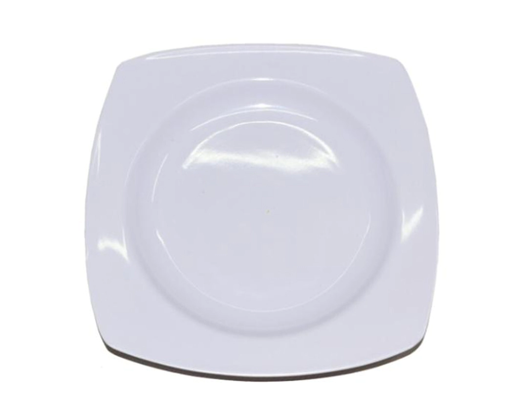 PLATO HONDO 20 CM RECTOVAL MELAMINA