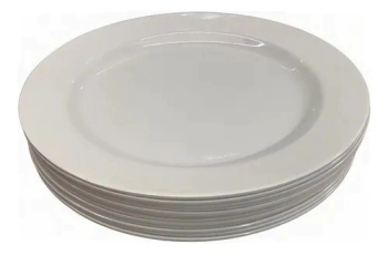 PLATO POSTRE REDONDO 20 CM MELAMINA
