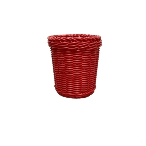 CESTO REDONDO ALTO ROJO