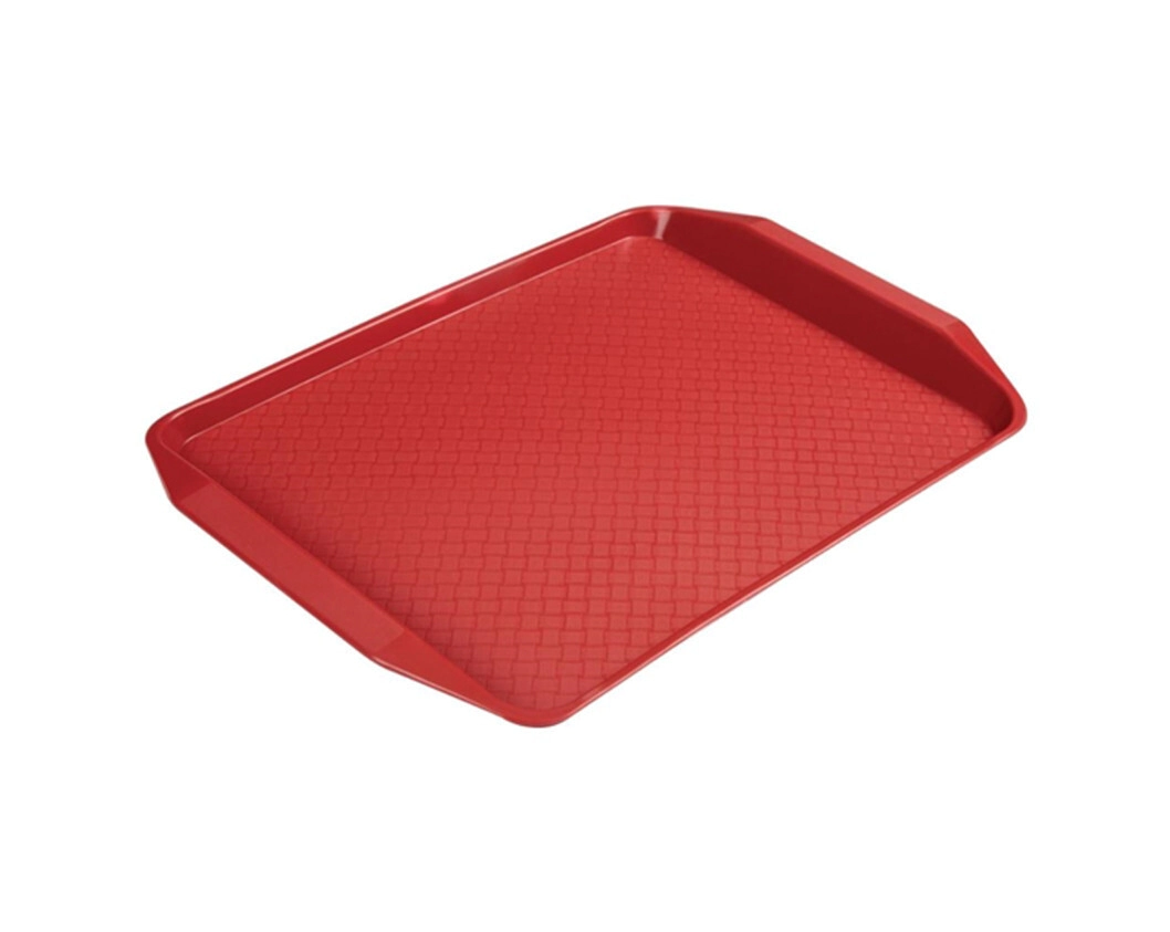 BANDEJA FAST FOOD 40 x 30 ROJA