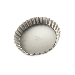 TARTERA N&ordm; 26 XL ALTA DESMONTABLE CON ONDAS DE ACERO ALUMINIZADO DO&Ntilde;A CLARA