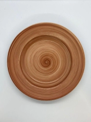 PLATO HONDO 23 CM CASUAL TERRA VERBANO