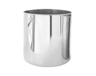 TUBO SALSERO 20 CM ACERO INOXIDABLE CAROL