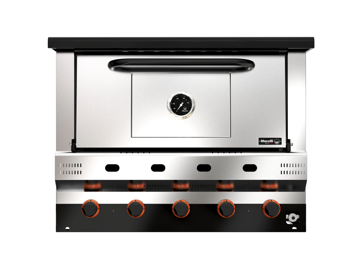 HORNO PASTELERO 12 MOLDES O 3 BANDEJAS NOVA ACERO INOX. MORELLI