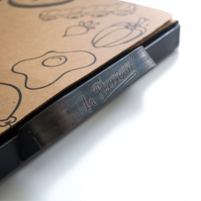 LA PLANCHETTA - PLANCHA RECTANGULAR CHAPA 2 HORNALLAS