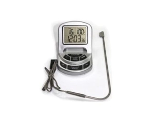 TERMOMETRO DIGITAL CON SONDA AC. INOX.