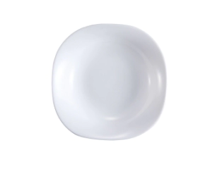 PLATO HONDO 22,5 CM CUADRADO VIDRIO TEMPLADO AM COLLECTION