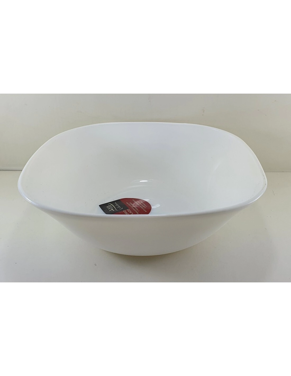 ENSALADERA 17 CM CUADRADA VIDRIO TEMPLADO AM COLLECTION