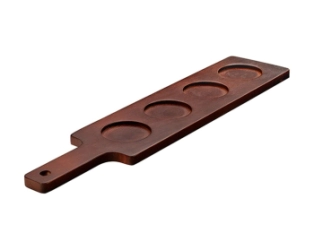 BANDEJA PARA DEGUSTACION DE MADERA LIBBEY