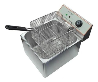 FREIDORA 11 LTS ACERO INOXIDABLE FRYER