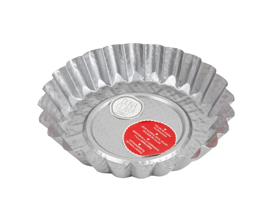 TARTERA N� 18 MINI ALTA FIJA DE ACERO ALUMINIZADO DO�A CLARA