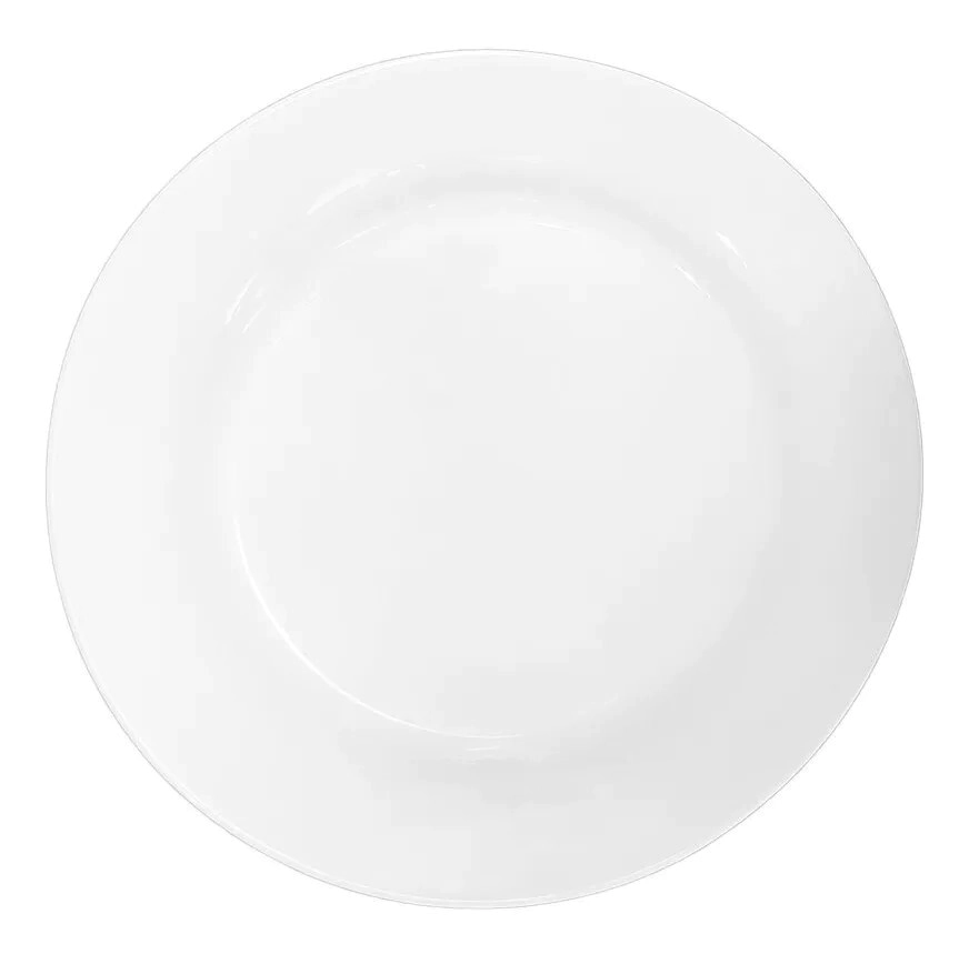 PLATO PLAYO 26,5 CM VIDRIO TEMPLADO MENU NADIR