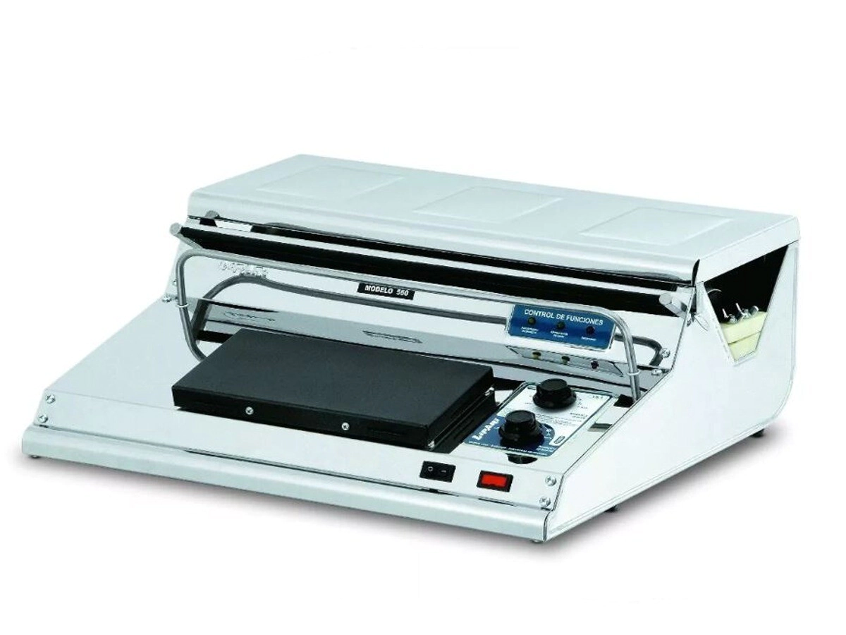 TERMOSELLADORA ACERO INOX. PARA FILM DE PVC