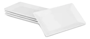 PLATO PLAYO RECTANGULAR 30 X 20 CM PORCELANA OXFORD