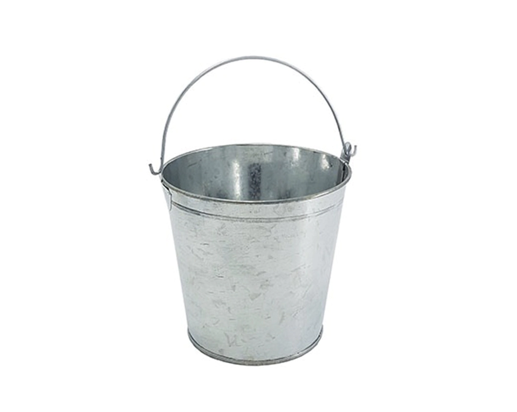 BALDE DE HIELO 13 CM CHAPA