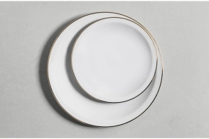 PLATO PAN ALA ANGOSTA FILETE ORO LINEA 499 TSUJI