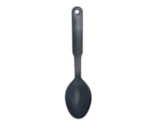 CUCHARA LARGA NYLON NEGRO