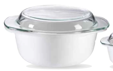 CACEROLA 2,5 LTS VIDRIO TEMPLADO AM COLLECTION