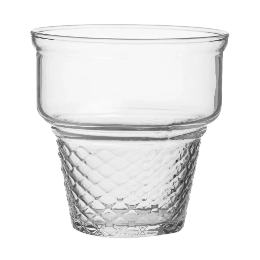 VASO PARA POSTRE HELADO 254 CC MINI CORNET PASABAHCE