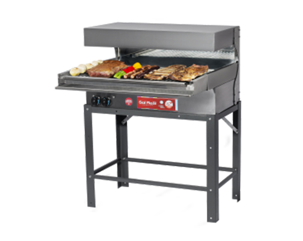 Parrilla Sin Humo A Gas Sol Real Parrilla con capacidad hasta 7 kg de carne (segun el corte). parrilla sin humo a gas sol real